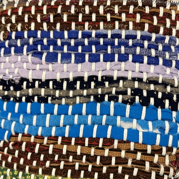 Hippie, Boho, quirky Upcycled Denim Jacket, one of a kind, XXL - Picture 4 of 8